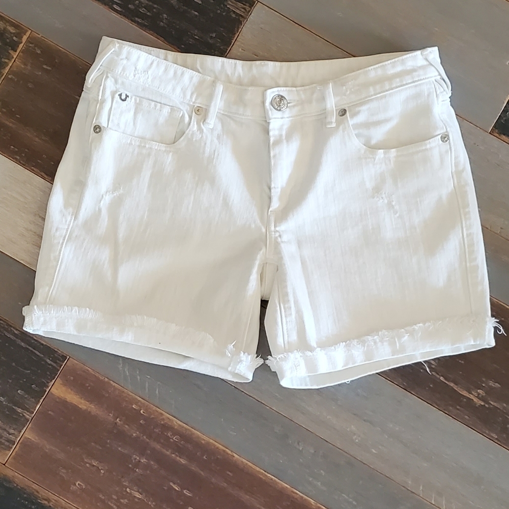 TRUE RELIGION EMMA SHORTS SZ 28 - Picture 6 of 15